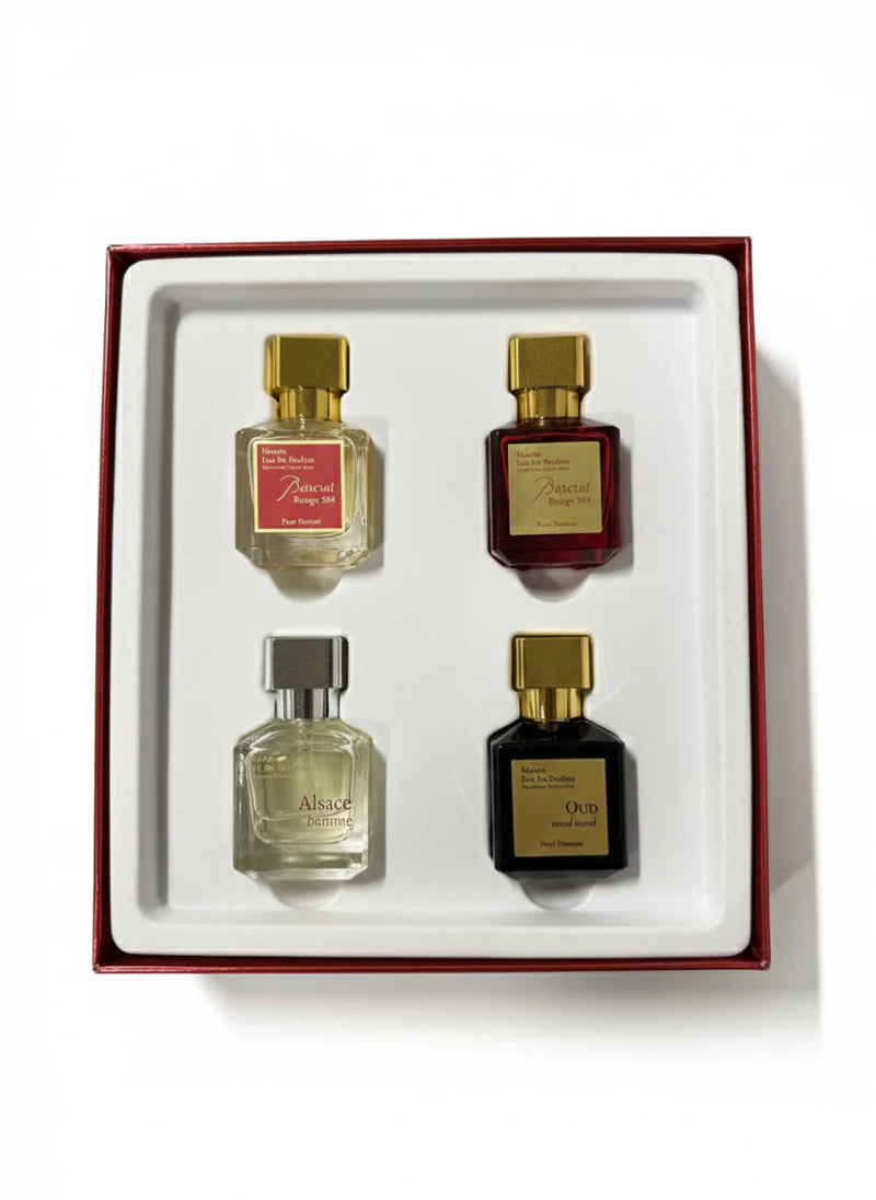 Baccarat 4x30ml set pakket